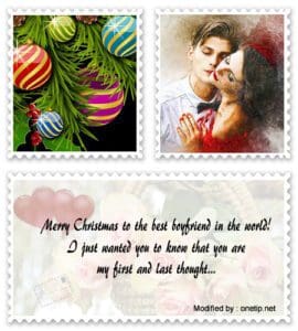 Christmas love messages for Him| Merry Christmas love letters